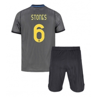 Camiseta Inter Milan John Stones #6 Tercera Equipación Replica 2026-27 para niños mangas cortas (+ Pantalones cortos)